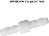 Gardena Schlauchverbinder: Kunststoffzubehör zur Reparatur von Schläuchen/Verlängerung von 10-mm-Schläuchen (7293-20)