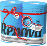 Renova Toilettenpapier, grün, 4 Rollen