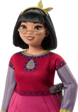 Mattel Disney Wish Dahlia of Rosas Puppe und Zubehör, bewegliche Modepuppe, HPX24