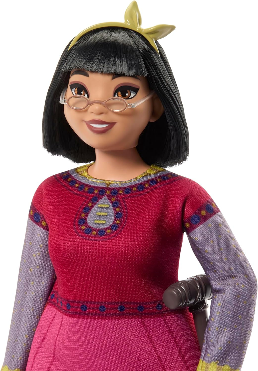 Mattel Disney Wish Dahlia of Rosas Puppe und Zubehör, bewegliche Modepuppe, HPX24