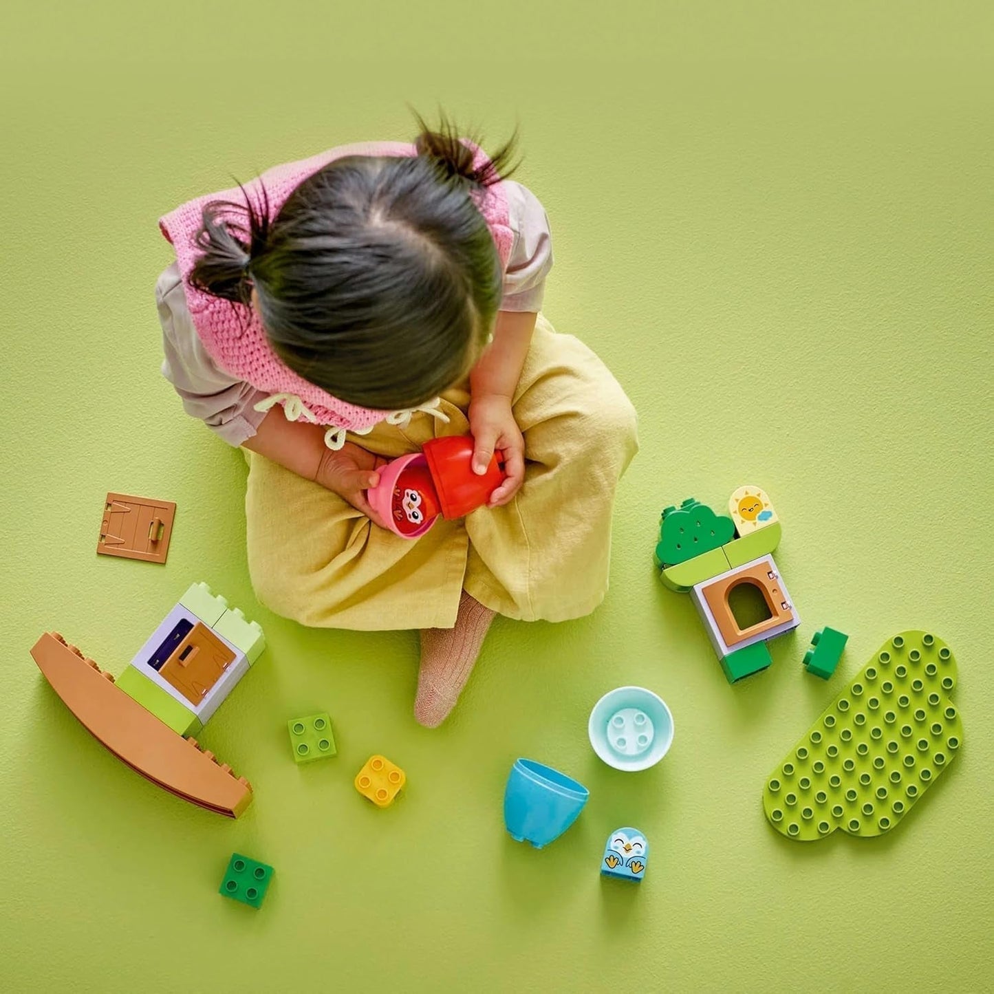 LEGO DUPLO Baum zum Balancieren und Stapeln, Entwicklungsspielzeug, Bauset für Kinder ab 18 Monaten, Kreativspielzeug für Kinder, Lernspielzeug mit 2 Spielzeugvögeln 10440 Bausets Besuchen Sie den LEGO-Store