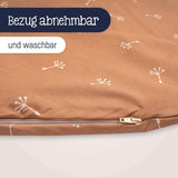 Julius Zöllner Bio-Stillkissen 190 cm, Füllung 42 Liter Eps-Mikrokügelchen, hergestellt in Deutschland Zubehör Essen und Stillen Bebe Naty Shop