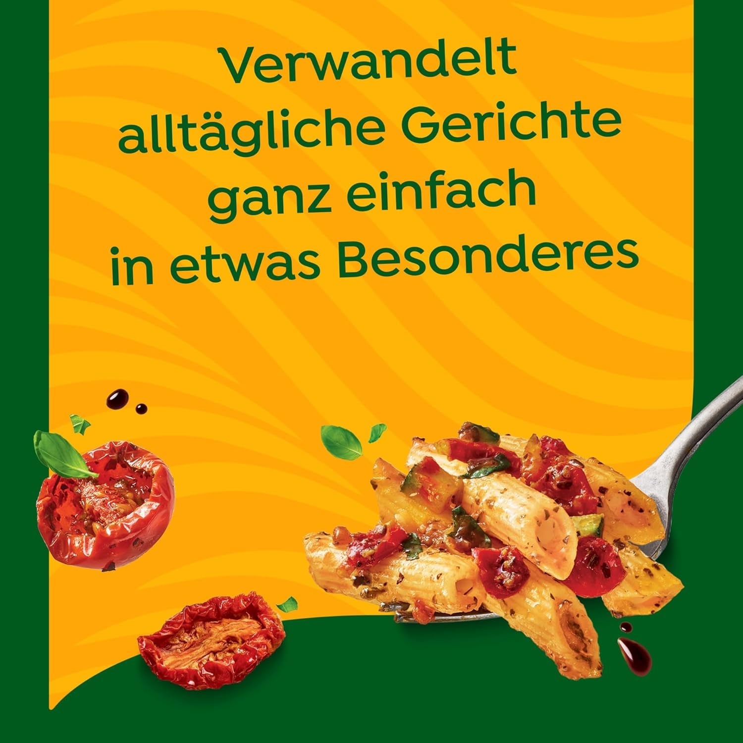 Knorr Schnell gewürzt Kochpaste Getrocknete Tomate & Mediterranean Kräuter einfach & schnell für einen besons intensiven, geballten Gesmack 165 g