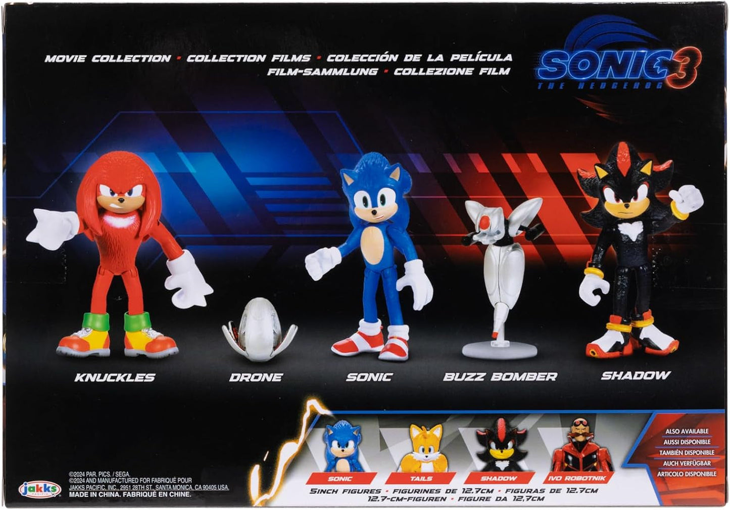 Sonic 3 Movie 6 cm Actionfiguren Multipack Actionfiguren Naty Shop
