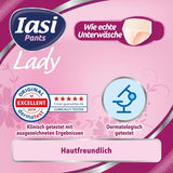 LADY Pants 48 Einweg-Harninkontinenzhosen Saugfähigkeit Plus Größe S für Damen 48 Stk