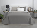 AVA | Wendedecke | Für alle Jahreszeiten | Farbe - Beige/Taupe | Für 105 cm breites Bett. (200 x 270 cm. Ancho X Alto) | Steppdecke Quilts und Quilts Naty Shop Standardtitel