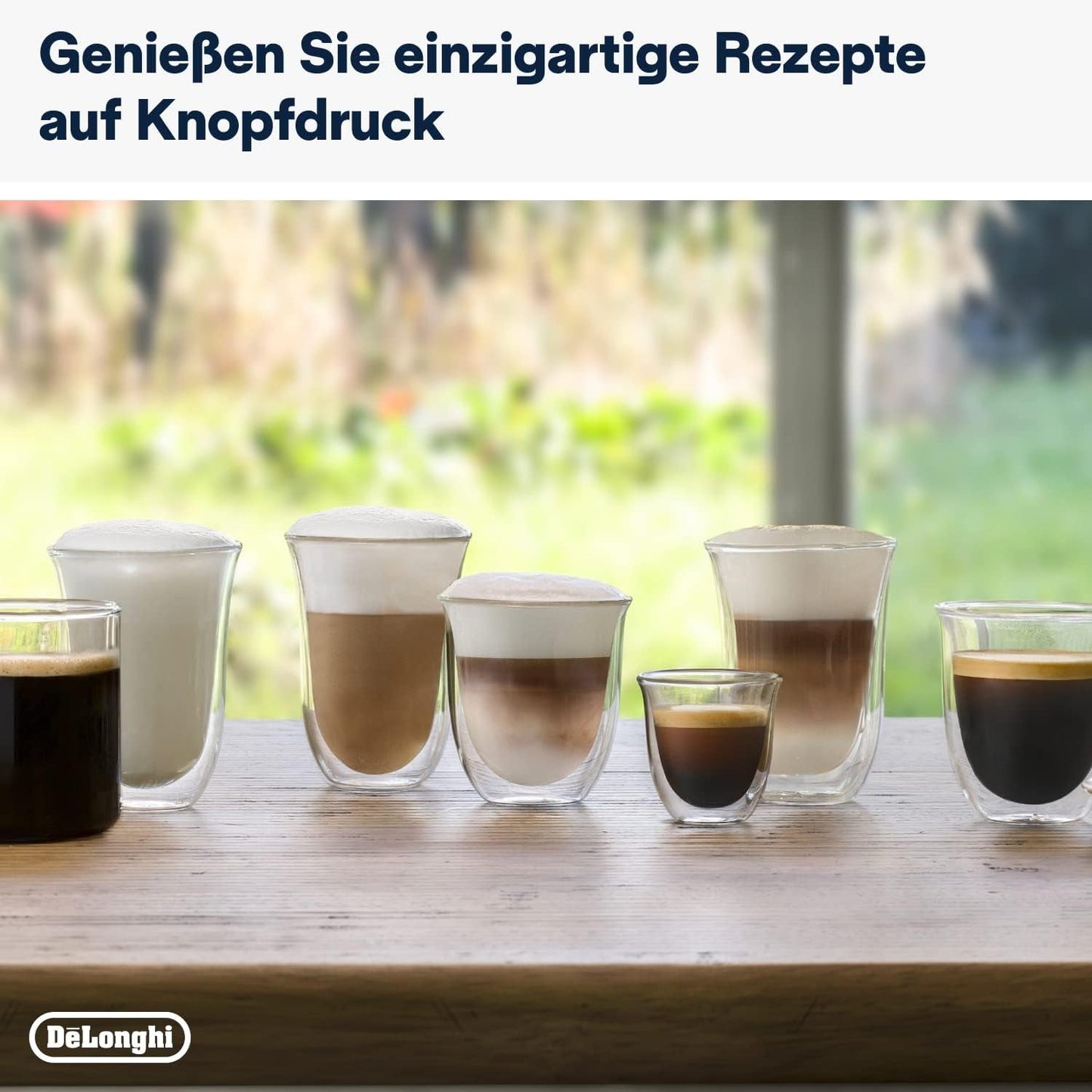 De'Longhi Dinamica Plus ECAM 370.70.B Vollautomatische Espressomaschine mit LatteCrema-Milch-, Cappuccino- und Espressosystem, 3,5 Zoll TFT-Farb-Touchscreen und App-Steuerung, Kaffeefunktion, schwarz