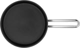 WMF Mini kleine Bratpfanne mit Deckel 18 cm, Cromargan aus poliertem Edelstahl, Induktion Töpfe und Pfannen Naty Shop