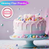 Essbarer Glitzer – 6 g Lebensmittelfarbpulver für Schokolade, Erdbeere, Muffins, Kuchen, Fondant (Gold)