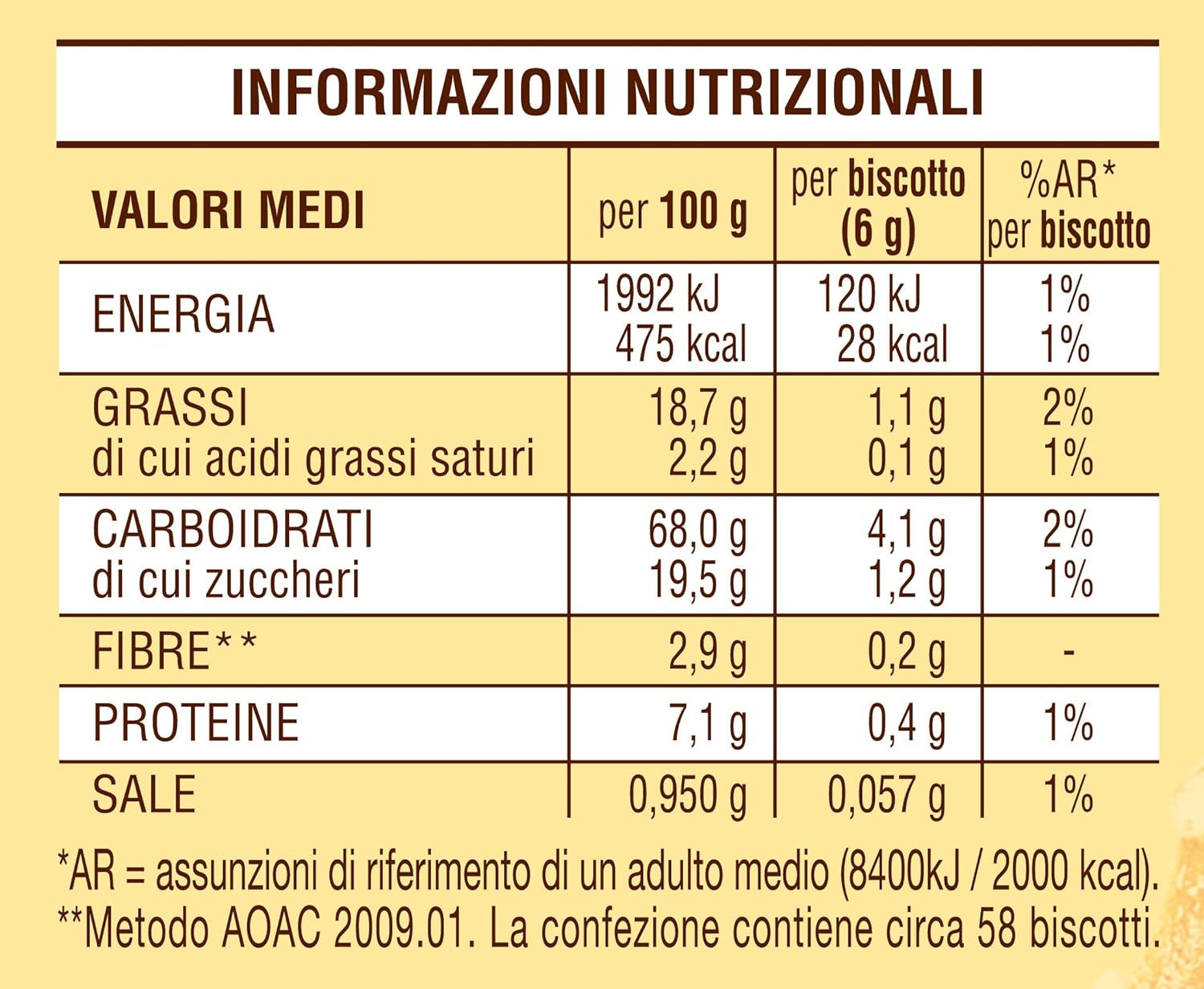 White Mill Frollini Galletti Kekse mit frischer Milch, 100 % italienisch, 350 g