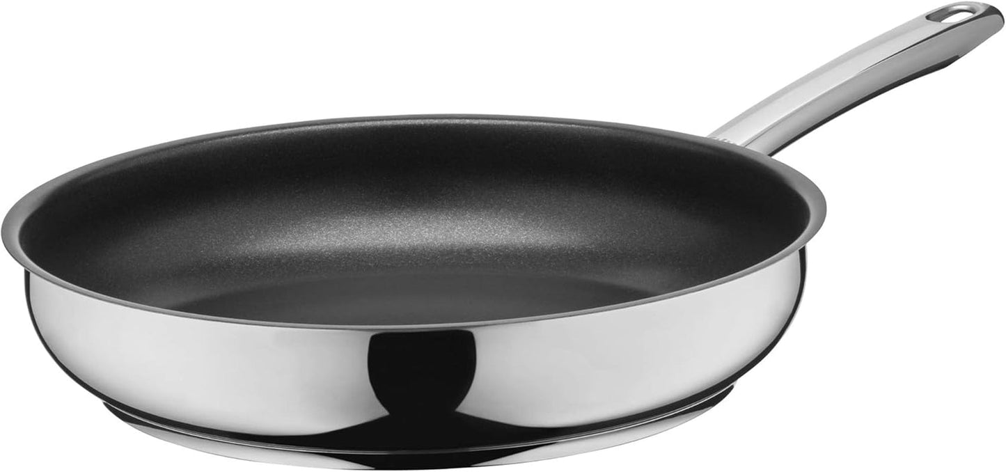 Induktionspfanne Silit Calabria, Edelstahlgriff, ofenfeste Töpfe und Pfannen Naty Shop Pfanne 28 cm