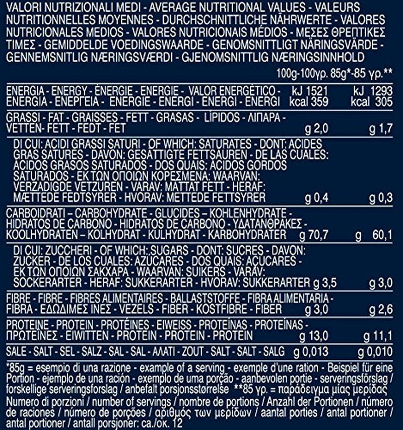 Barilla Selezione Oro Chef Orecchiette Pugliesi, 9er Pack (9 x 1kg)