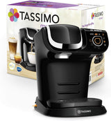 Tassimo My Way Espressomaschine mit 2 Kapseln TAS6502 mit Wasserfilter, 70+ Getränke, Getränkeanpassung, Kaffeevielfalt, einfaches Brühen, 1500 W, Schwarz