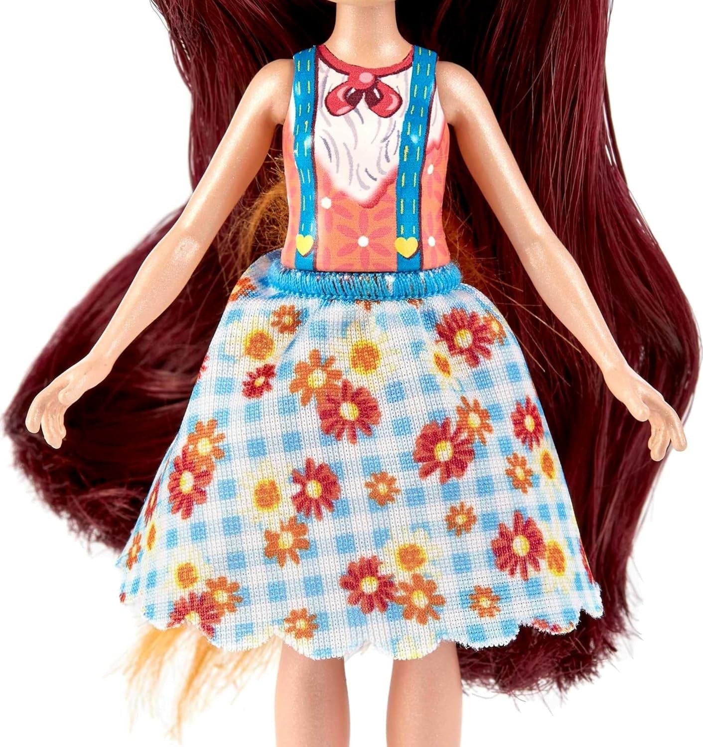 Enchantimals HCF81 – Felicity Fox und ihre kleine Schwester (ca. 15 cm und ca. 10 cm) und 2 Tierfiguren, abnehmbarer Rock und Accessoires, tolles Geschenk für Kinder ab 3 Jahren