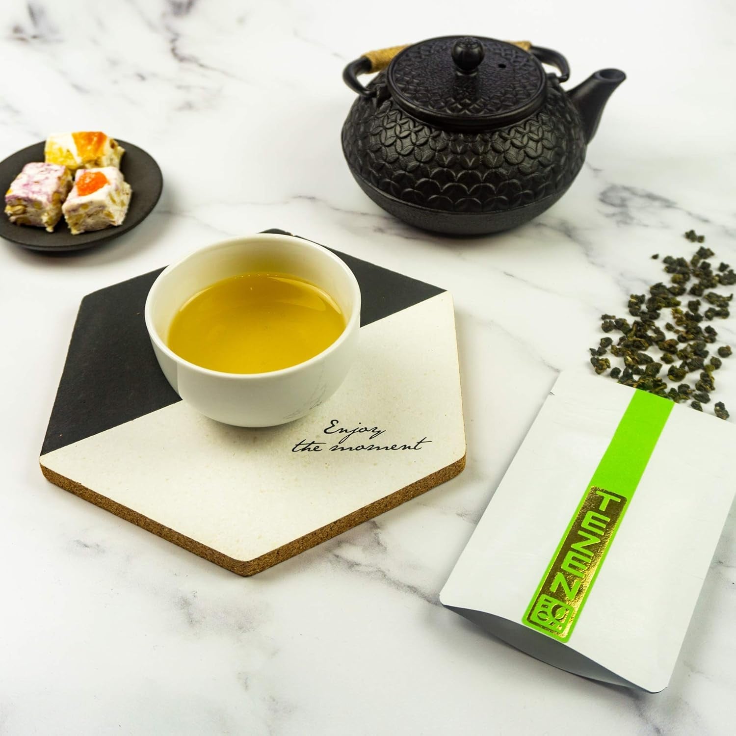 Oolong-Milchtee aus Alishan, Taiwan | Jin Xuan Milchiger Oolong, hochwertig, 100 % natürlich, geschmacksneutral (100 g)