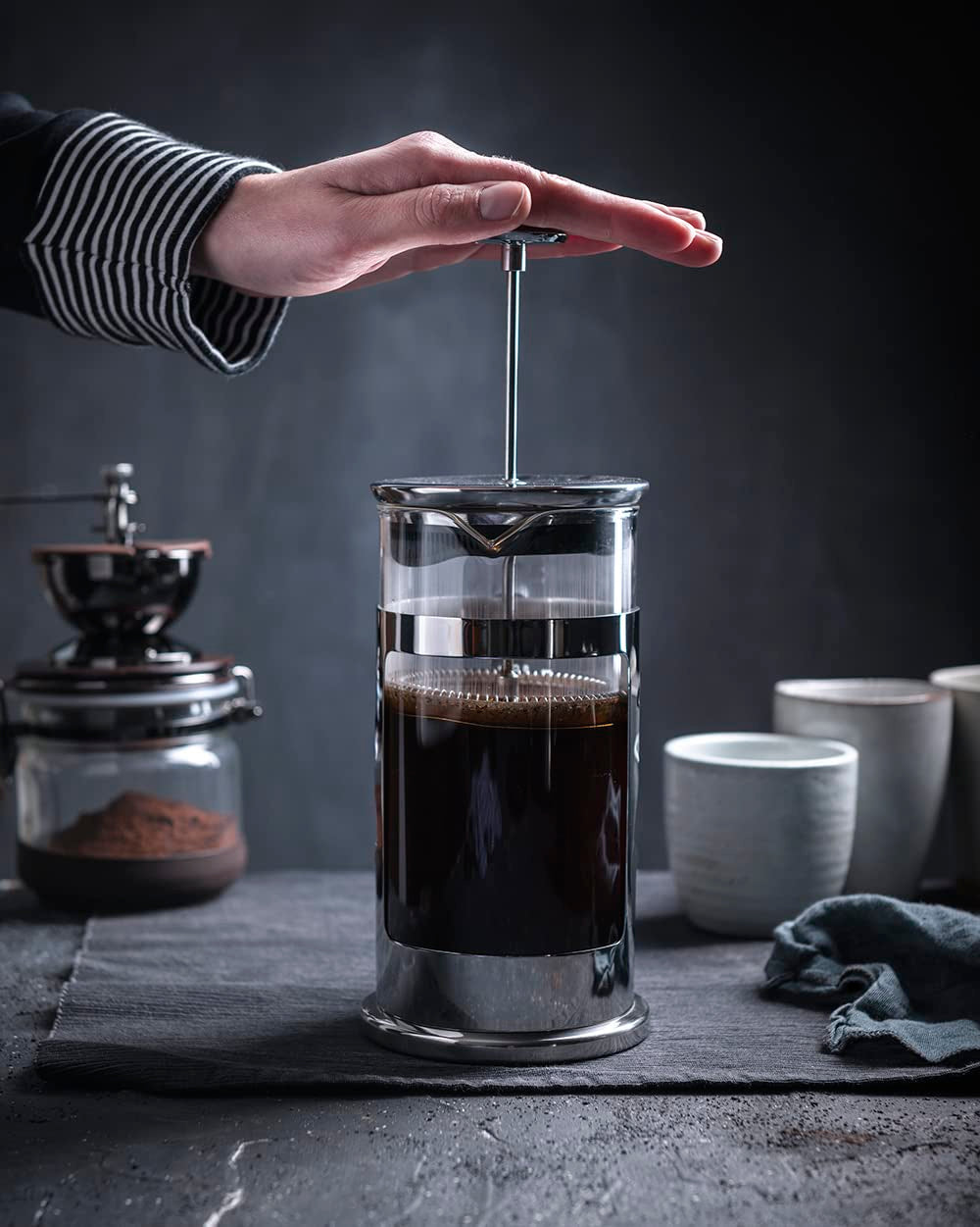 NEU! Kaffee Nr. 9 – GESHA – Spezialitätenkaffee – Don Primitivo von Coffee858 (320 g) – Rote Beeren, Honig, roter Tee, Blumen/Zitrusfrüchte, Trauben, Mango und komplexer Geschmack
