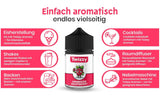 Twizzy, intensiver Himbeergeschmack, 60 Milliliter Arome Naty Shop