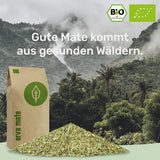 Mate-Tee-Probierset ● 4 Sorten Bio-Mate-Tee ● je 100 g Erva Mate + Yerba Mate + Grüner Mate-Tee + Gerösteter Mate-Tee