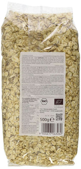 Verival Haferflocken – Bio, Packung mit 6 x 500 Gramm Cereale Naty Shop