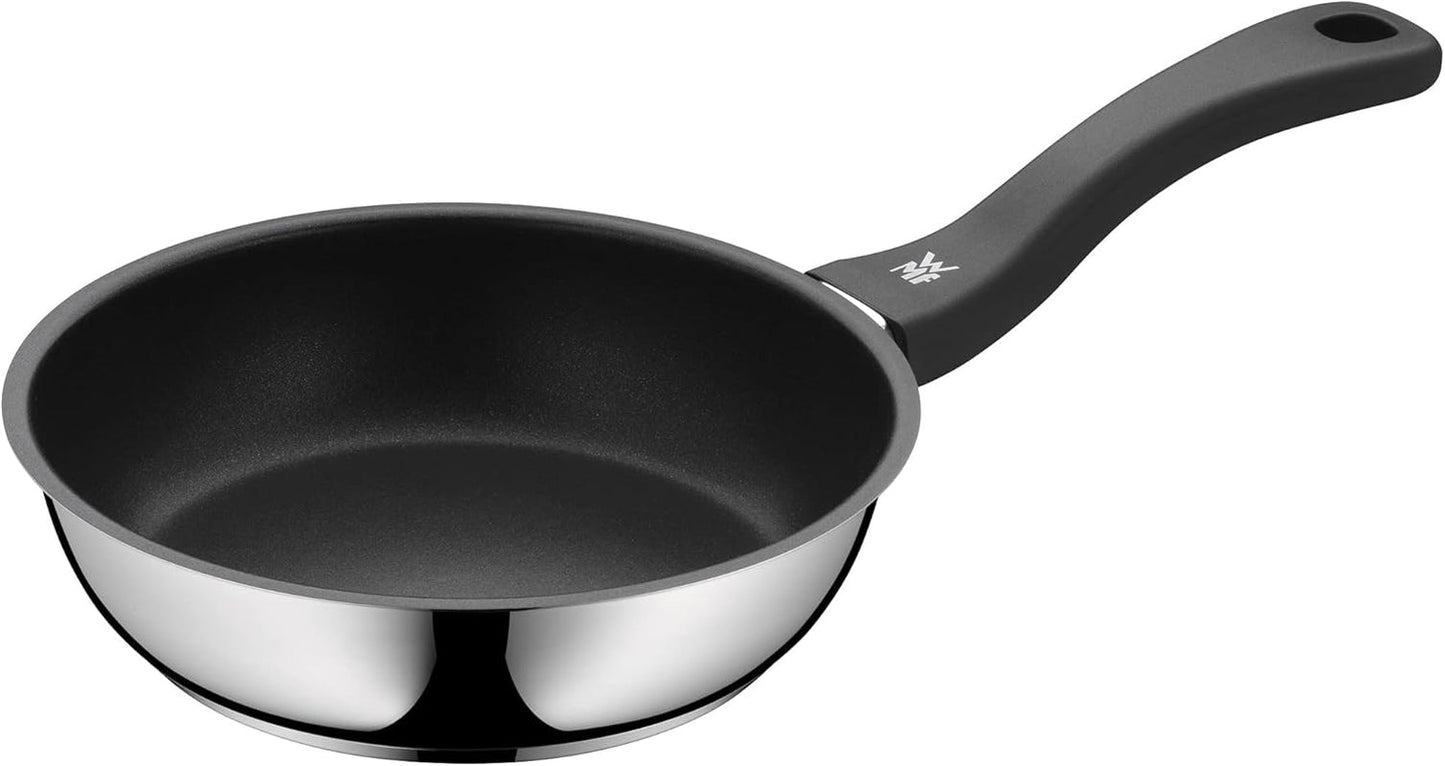 WMF Devil Pfanne 20 cm, Induktionspfanne, Cromargan Edelstahl, Kunststoffgriff Töpfe und Pfannen Naty Shop Standardtitel