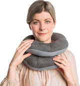 Deluxe Wrap-N-Rest-Kissen, Dunkelgrau/Hellgrau