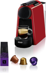 Espressomaschine mit Nespresso De'Longhi Essenza Mini Kapseln, schwarz | Pumpendruck 19 bar | Wassertank 0,6 l | Für Espresso und Lungo | Kleine Espressomaschine – Große Kaffeemomente | EN85.B