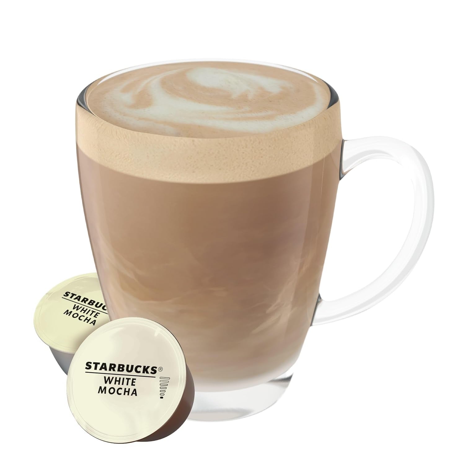 STARBUCKS White Mocha von Nescafé Dolce Gusto Kaffeekapseln 6 x 12 (72 Kapseln)