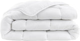 Abeil 15000000529 Decke, Bezug aus Bio-Baumwolle – Füllung 100 % Polyester Cyclafill, weiß, 200 x 200 cm Steppdecken und Steppdecken Naty Shop 200 x 200 cm