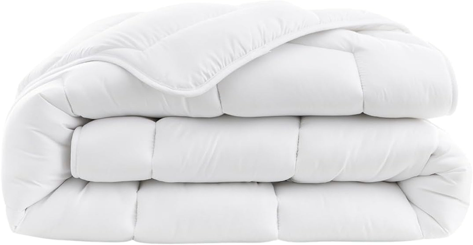 Abeil Couette Attitude Coton Légère 240 x 260 cm Bio-Steppdecke Attitude Leicht, Baumwolle, Polyester, weiß Steppdecken und Steppdecken Naty Shop Standardtitel