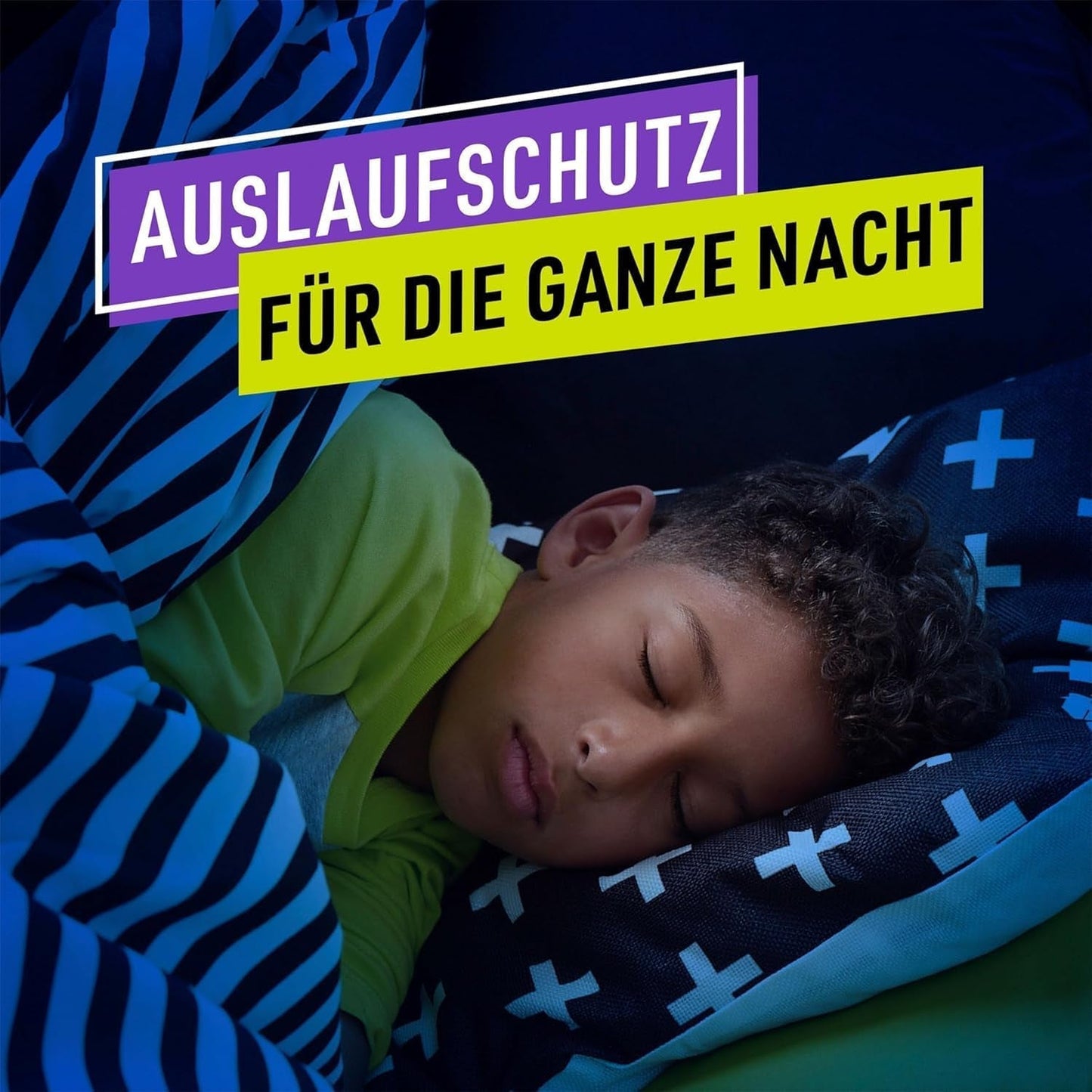 Raumschiff-Pyjamahose, 9 saugfähige Nachthosen, 8 Jahre, 27 kg–43 kg, Auslaufschutz für die ganze Nacht