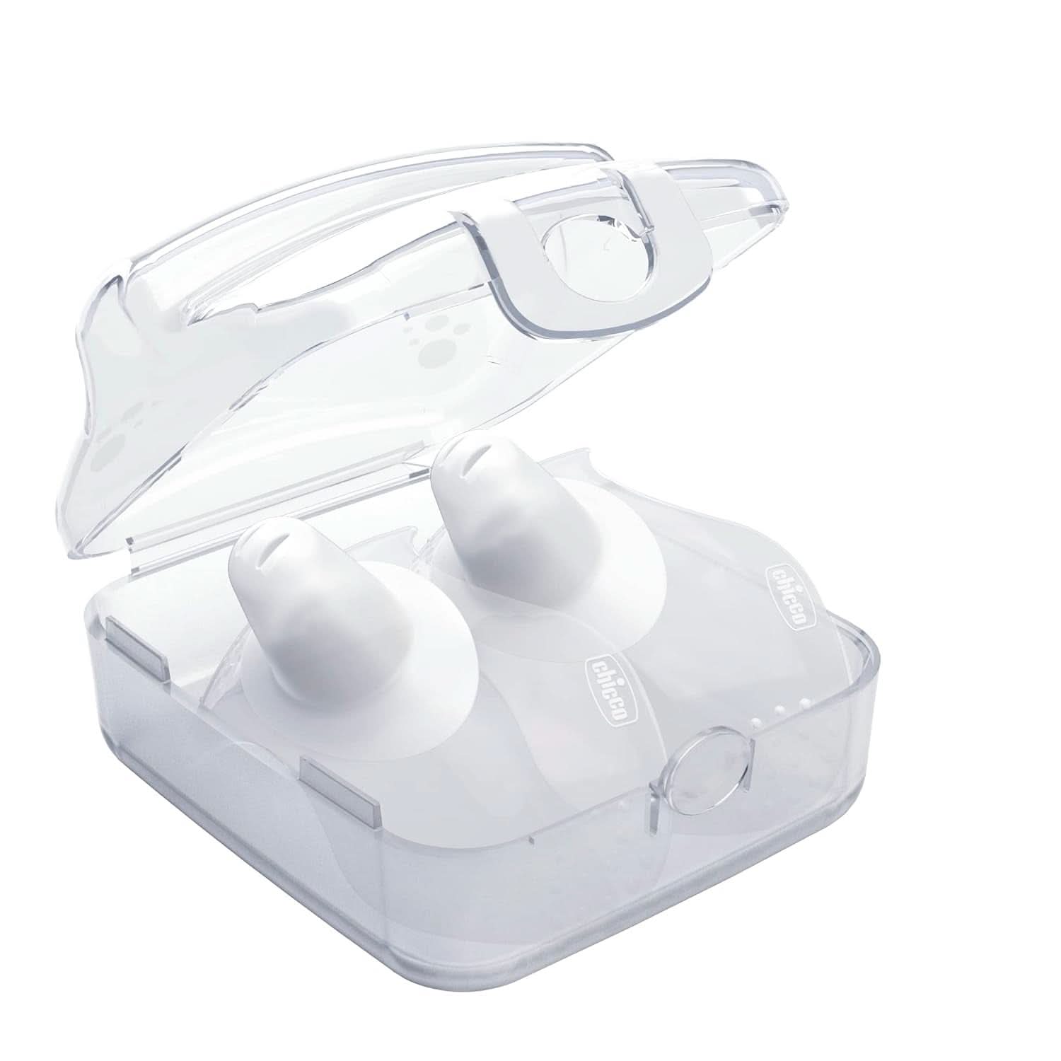 Chicco Skintoskin Brustwarzenschutz, Silikon, transparent, 6 Stück Lebensmittel- und Stillzubehör Bebe Naty Shop