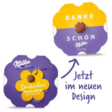 Praline Milka Kleines Dankeschön – Alpenmilchschokolade mit feiner Milchcremefüllung – 12 x 44g