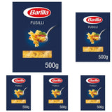 Barilla Pasta Classic Fusilli Nr. 98 aus hochwertigem Hartweizen, immer al dente, Chili, Spaghetti, Fusilli, Penne, italienisch, 500g