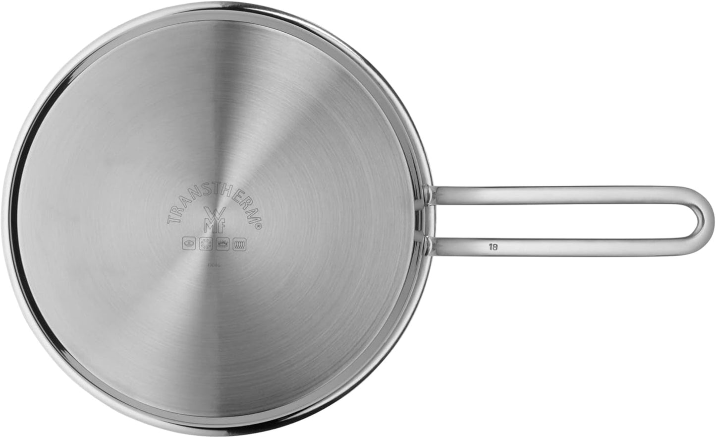 WMF Mini kleine Bratpfanne 18 cm, Cromargan Edelstahl poliert, Induktion Töpfe und Pfannen Naty Shop