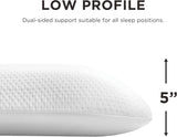 TEMPUR-PEDIC Symphony-Kissen aus Memory-Schaum, luxuriös, weich, Standard, weiß Standardkissen Naty Shop
