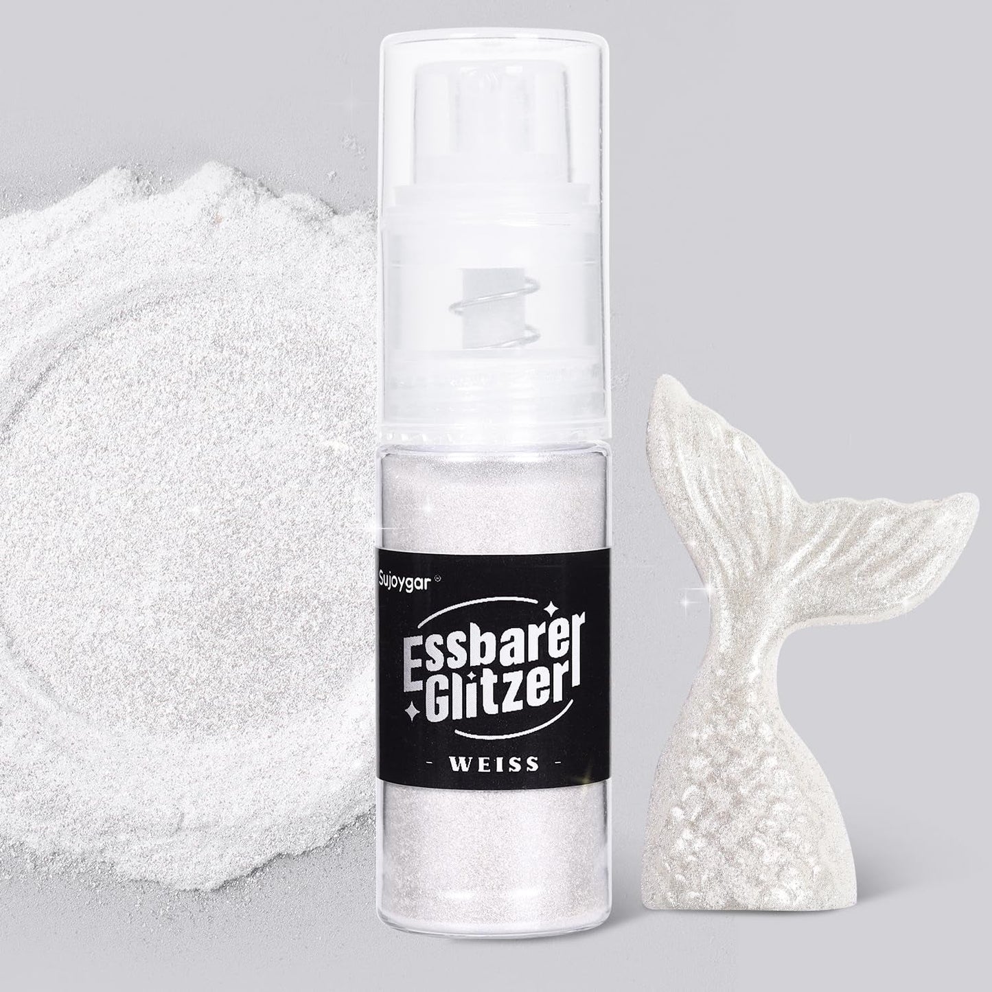 Essbarer Glitzer – 10 g, roségoldener Getränkeglitzer, essbares Glitzerpulver, Lebensmittelfarbpulver, Goldpulver, metallisches Glitzerpulver, Glitzerspray für Cocktails, Schokolade, Kuchen, Fondant