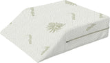 Italienische Bettwäsche, abnehmbares Fußstützenkissen, Aloe, 61 x 50 x 17 cm, Naty Shop Standard-Kissen, Standardtitel