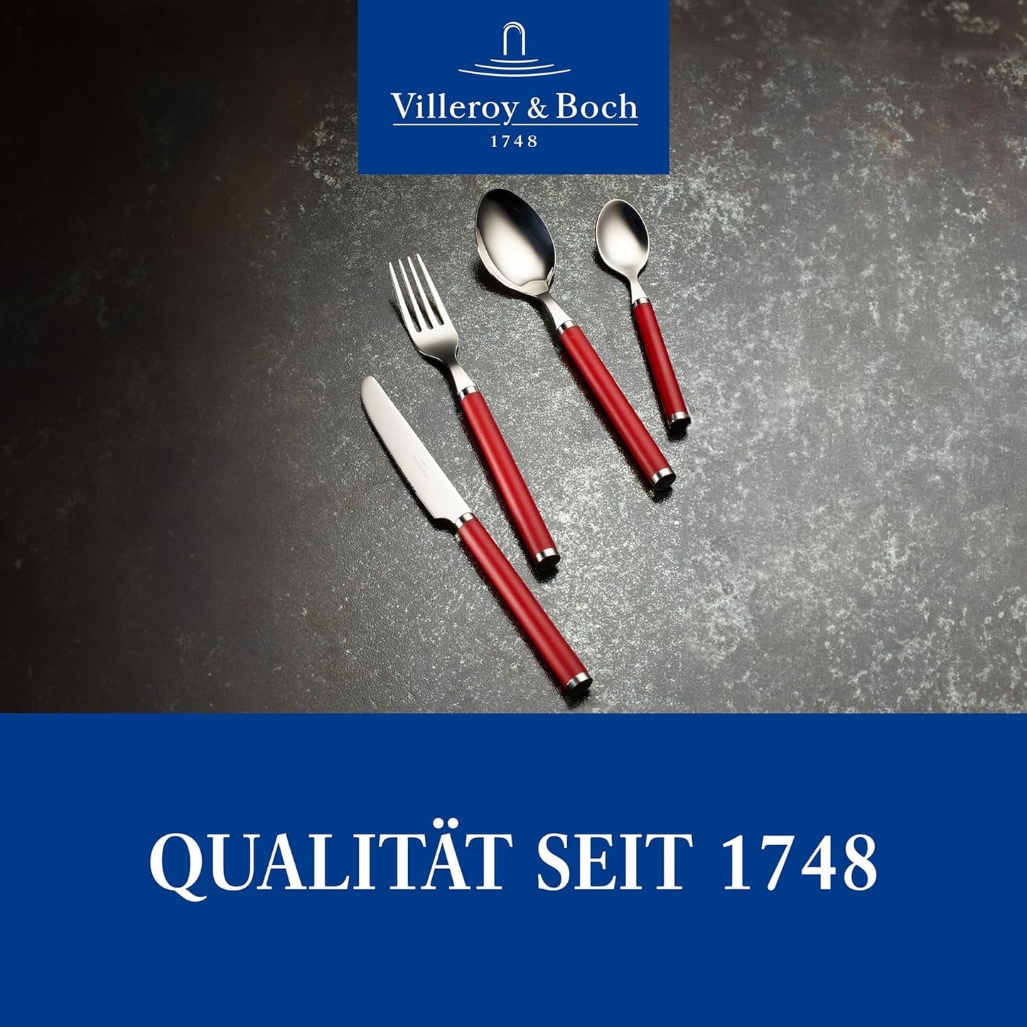 Villeroy & Boch - Spielen! Red Roses Besteckset 30-teilig Kitchen Naty Shop