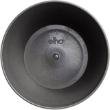 elho The Coffee Collection, runde Kanne für den Innenbereich, 18 cm, aus Kaffeesatz und recyceltem Kunststoff – Braun/Espressobraun