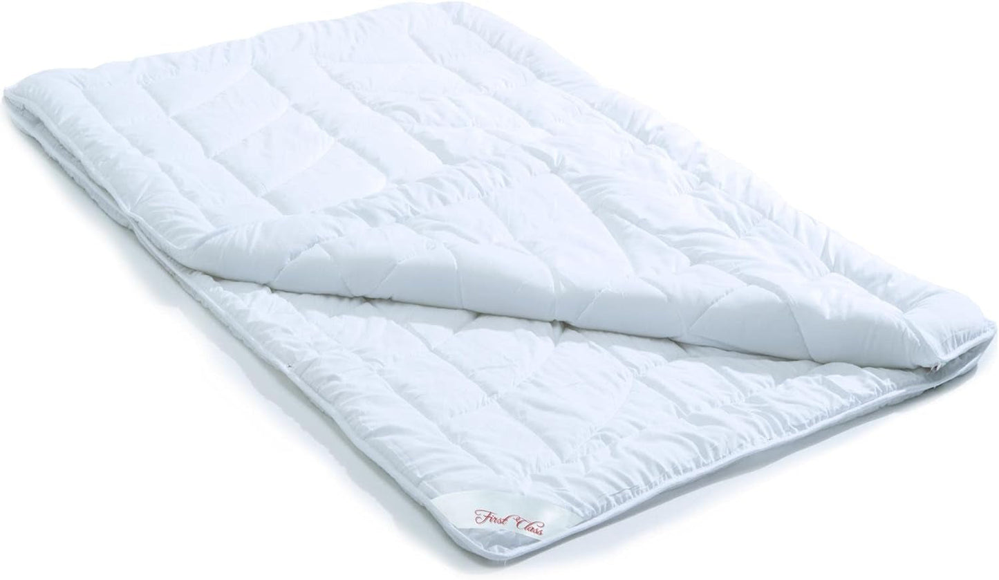 Celinatex First Class 4-Jahreszeiten-Bettdecke 140 x 200 cm Winter Sommer atmungsaktive Bettdecke Bettdecken und Steppdecken Naty Shop 4-Jahreszeiten-Bettdecke 140 x 200 cm