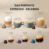 Espressomaschine mit Nespresso SNE800 Creatista Plus Kapseln von Sage, mattschwarz
