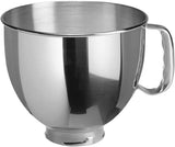 KitchenAid Artisan 5KSM125EER Schüsselmixer, 300 W, 4,8 l Naty Shop