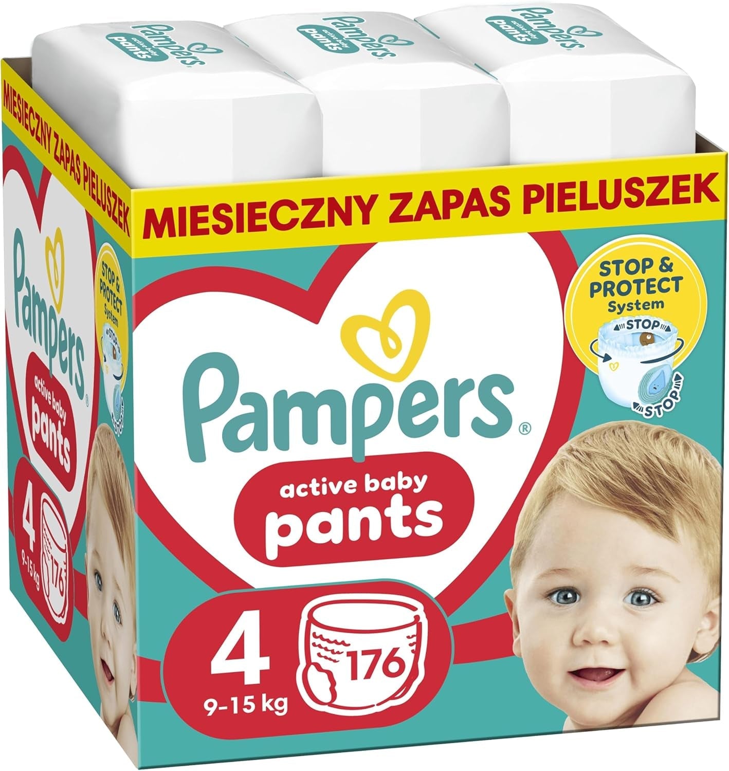 Pampers (alte Version), Hose Jungen/Mädchen 4 176 Stk.