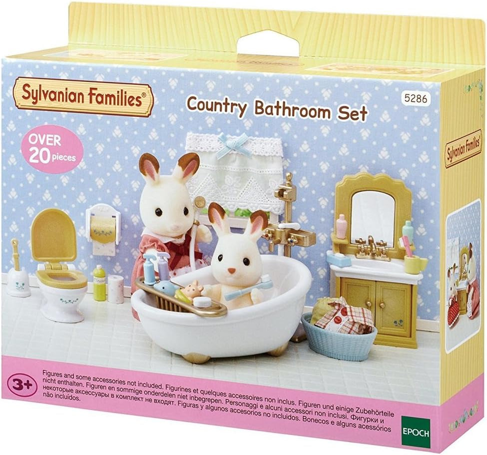 Sylvanian Families 5286 Rustikales Badezimmer – Puppenhausmöbel