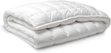 Faserbettdecke, 250 g, Mikrofaser, weich, seidig, für Betten mit 100, 105 und 110 cm, weiß, 180 x 220 cm Naty Shop Bettdecken und Steppdecken 180 x 220 cm