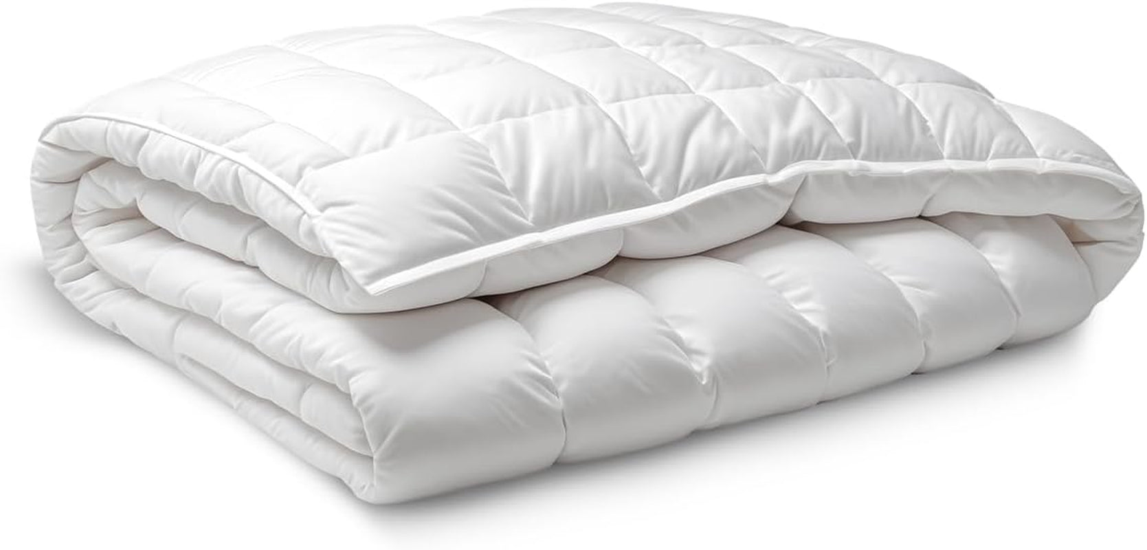 Faserbettdecke, 250 g, Mikrofaser, weich, seidig, für Betten mit 100, 105 und 110 cm, weiß, 180 x 220 cm Naty Shop Bettdecken und Steppdecken 180 x 220 cm