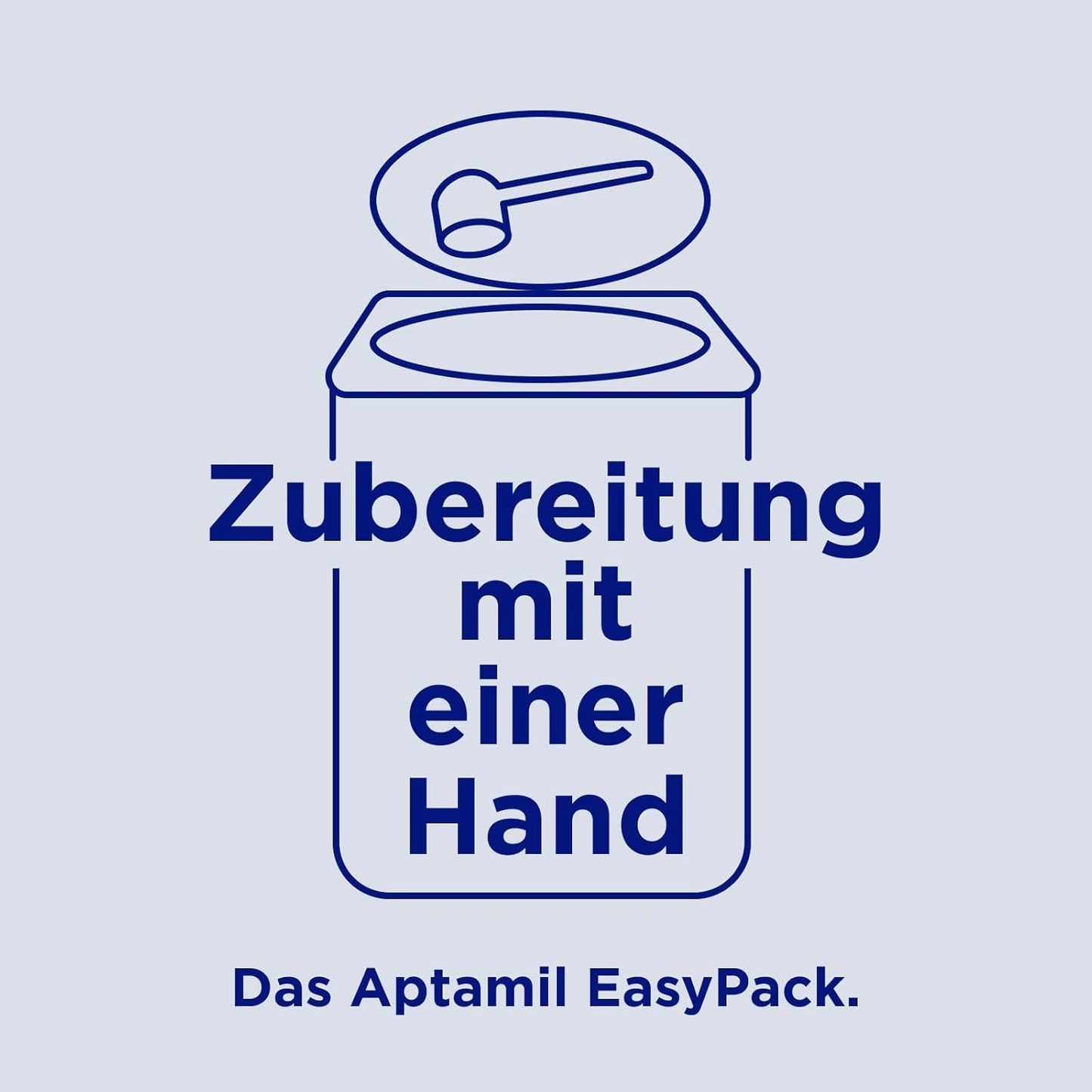 Aptamil Anti-Reflux – Komplette Formel von Geburt an, diätetische Behandlung, Erbrechen und Aufstoßen, Babynahrung, Milchpulver, 1 x 800 g