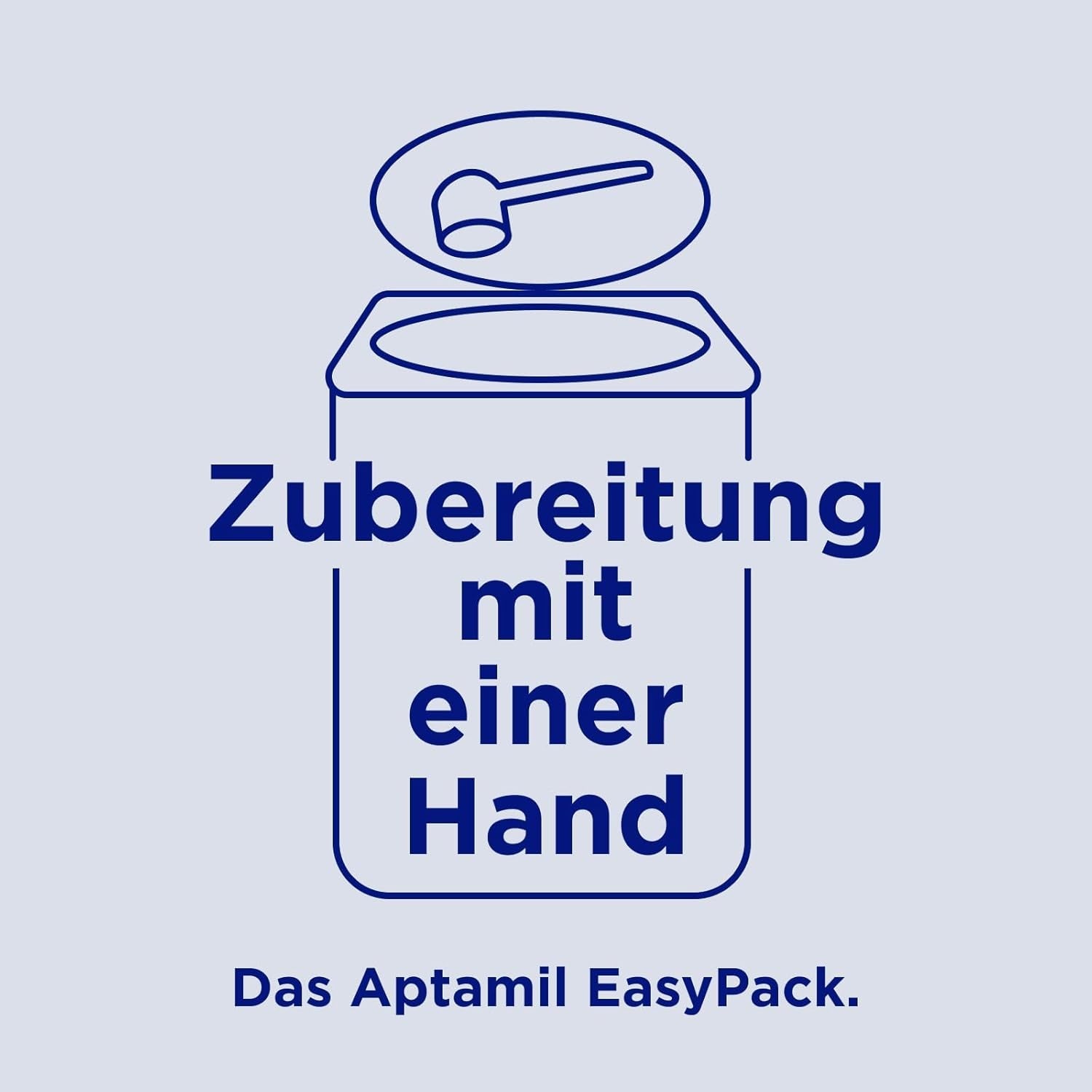 Aptamil Anti-Reflux – Komplette Formel von Geburt an, diätetische Behandlung, Erbrechen und Aufstoßen, Babynahrung, Milchpulver, 1 x 800 g