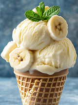 Sugarflair Kosher Banana Natural Food Flavour Intensive Geschmackstropfen für Kuchen, Muffins, Zuckerguss, Getränke, Eiscreme – 100 % natürliches Aroma – 30 ml