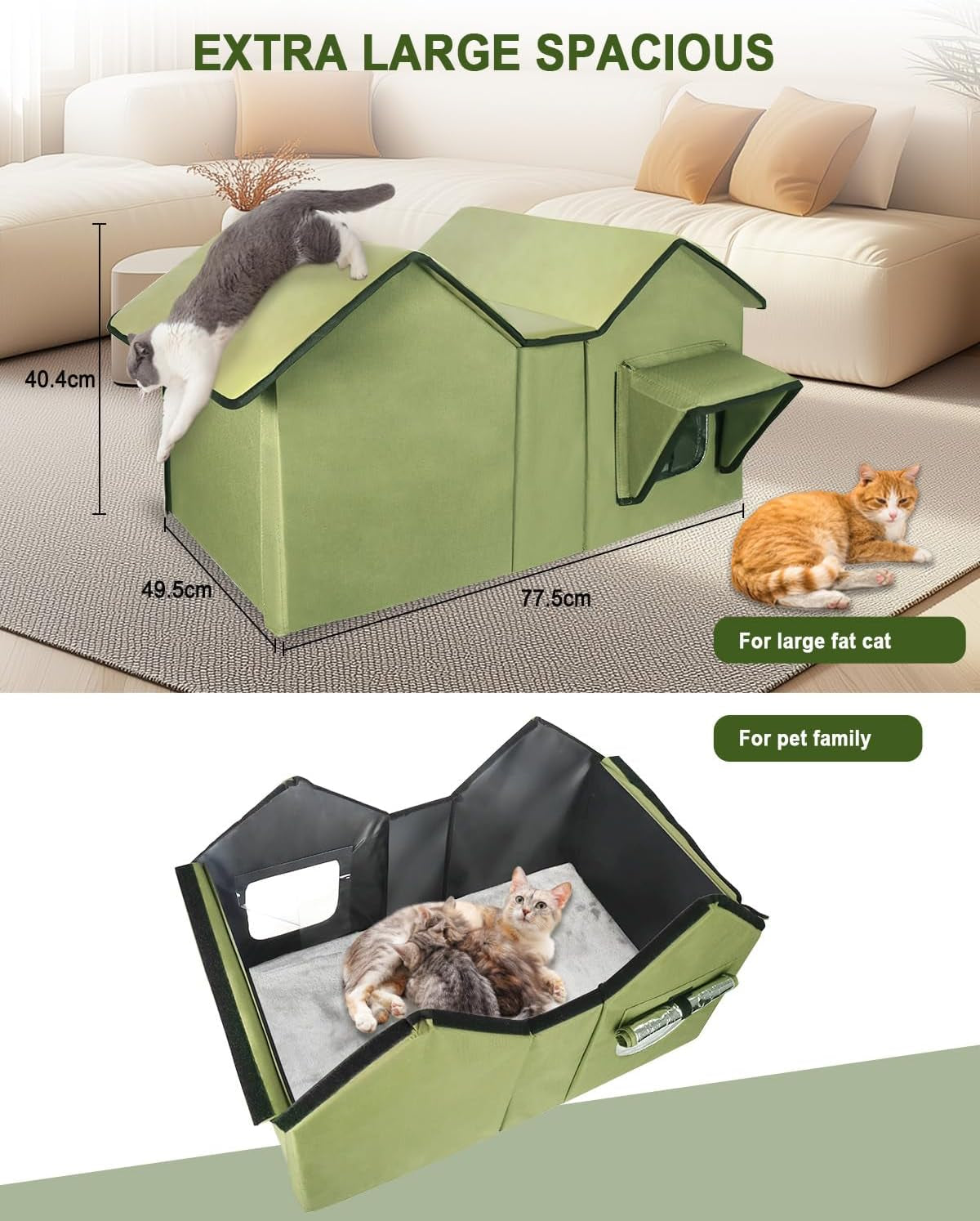 Decken und Möbel, Haustiere, Höhlen und Häuser, Katzen, Betten für Katzen, Katzenbetten, Matratzen